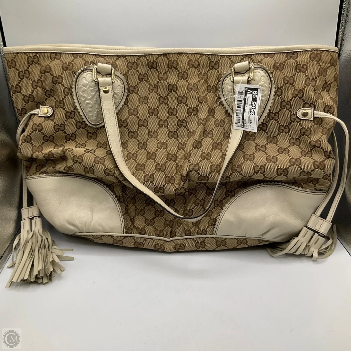 Handbag Luxury Designer By Gucci, Size: Medium