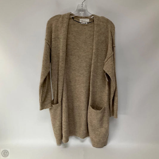 Cardigan By Anthropologie In Tan, Size: S