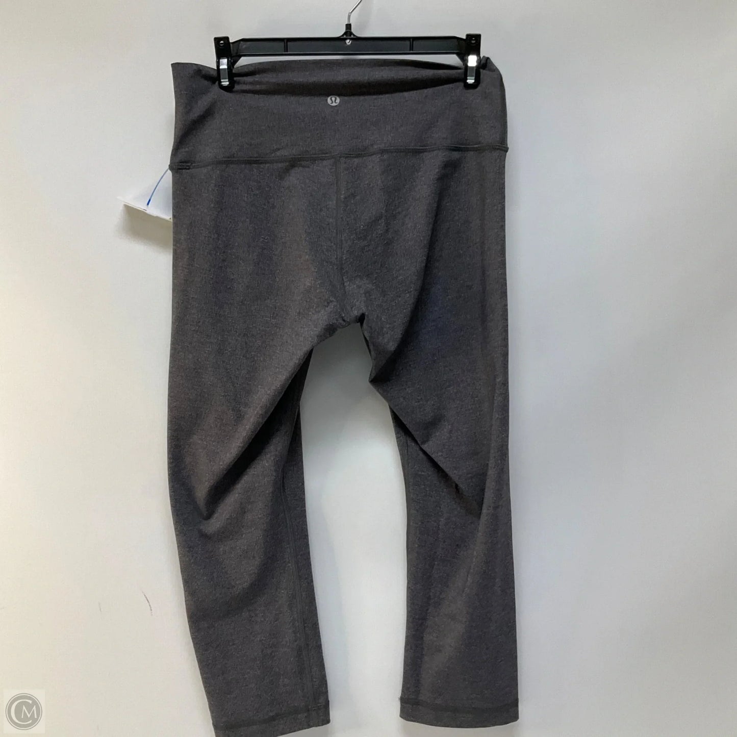 Athletic Leggings Capris By Lululemon In Grey, Size: 10
