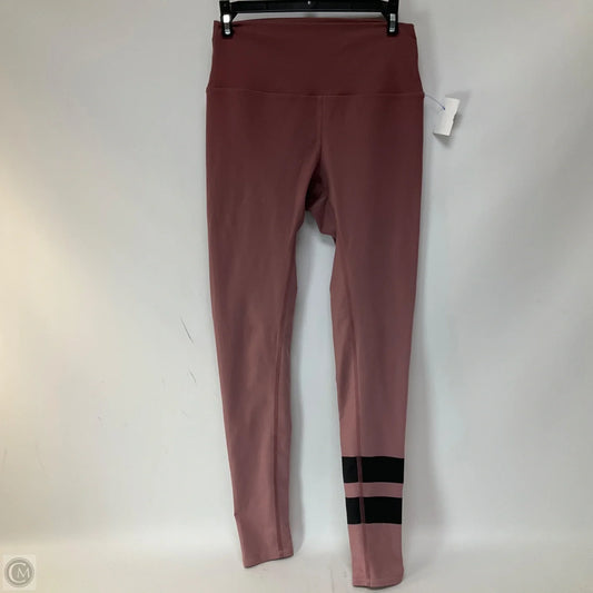 Athletic Leggings By Alo In Pink, Size: S