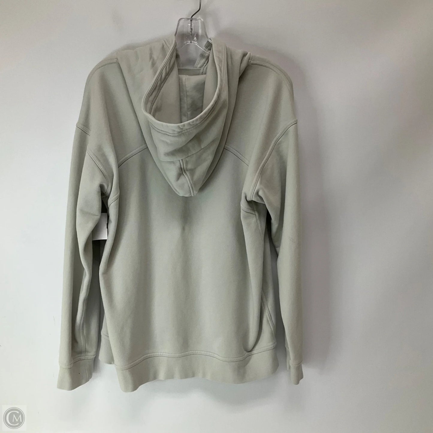 Athletic Sweatshirt Hoodie By Lululemon In Tan, Size: 12
