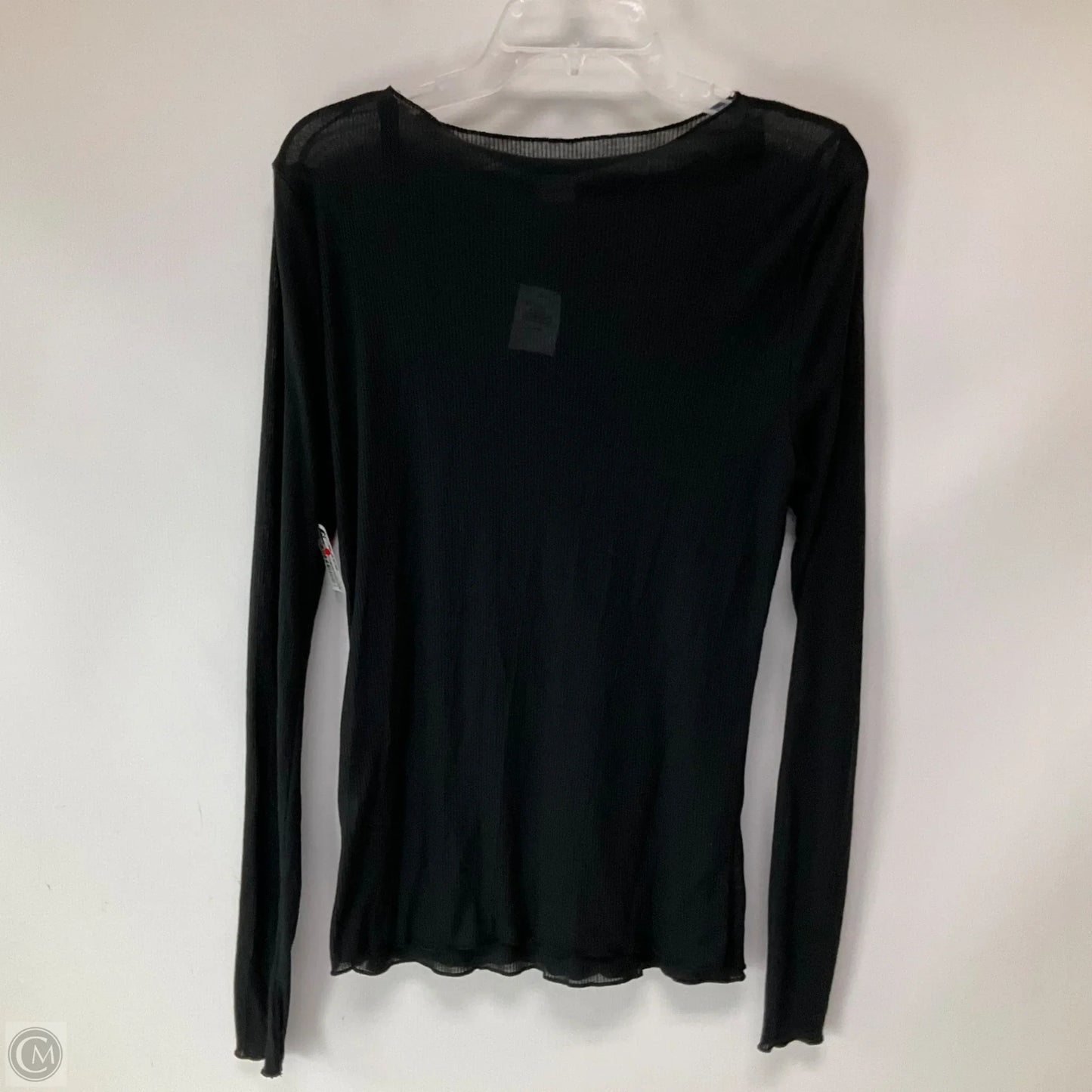 Top Long Sleeve By Abercrombie And Fitch In Black, Size: Xl
