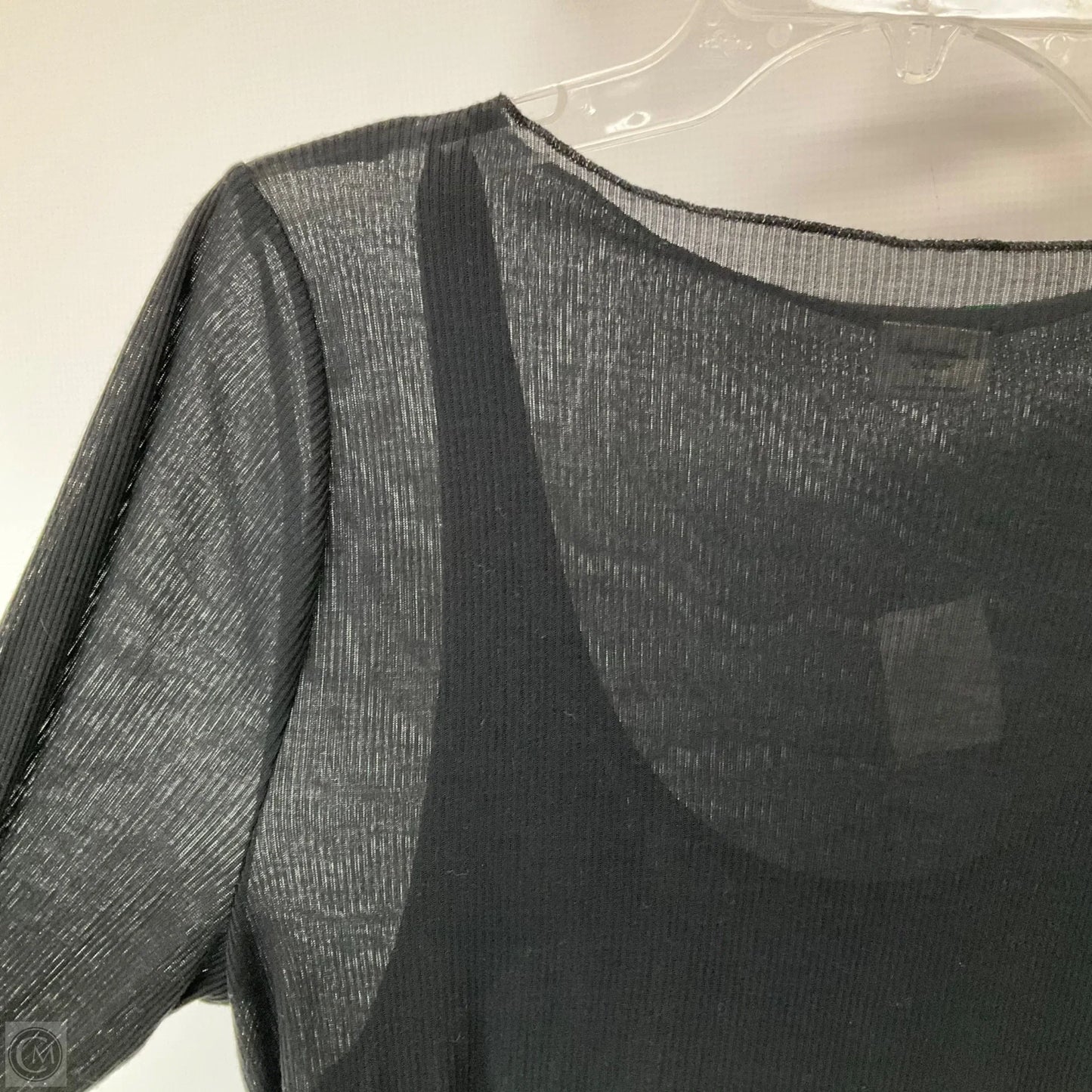 Top Long Sleeve By Abercrombie And Fitch In Black, Size: Xl