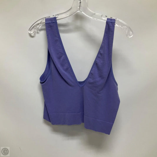 Top Sleeveless By Anthropologie In Purple, Size: 2x