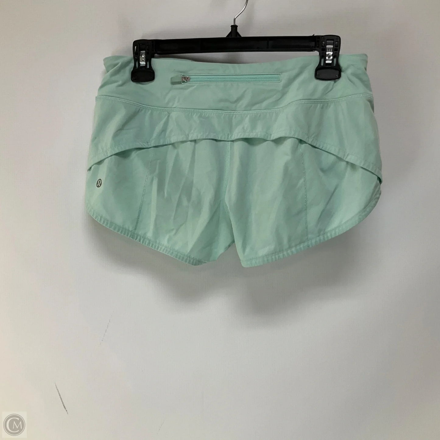 Athletic Shorts By Lululemon In Aqua, Size: 6