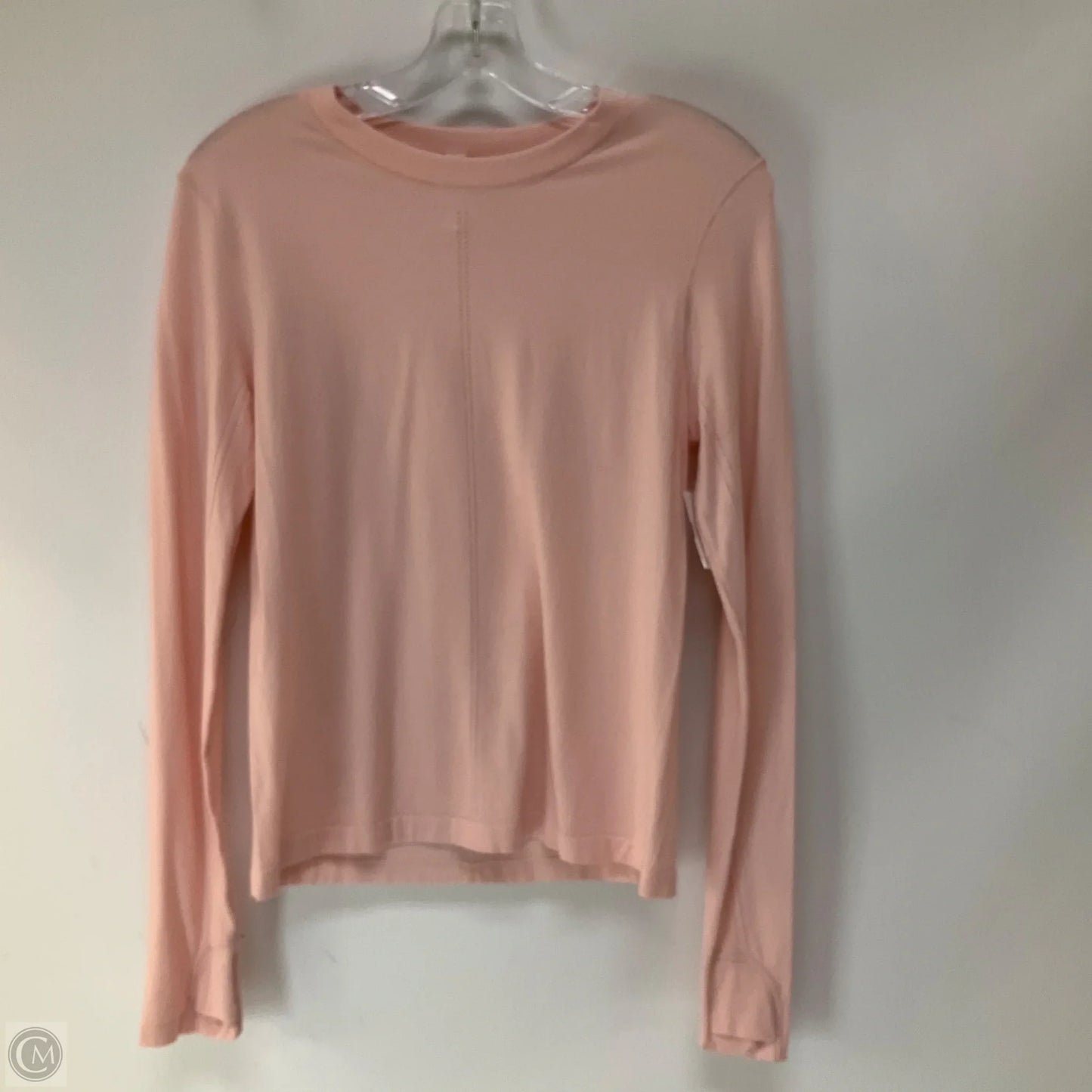 Athletic Top Long Sleeve Crewneck By Athleta In Pink, Size: L
