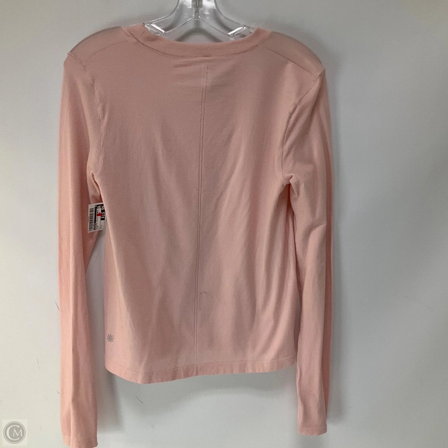 Athletic Top Long Sleeve Crewneck By Athleta In Pink, Size: L