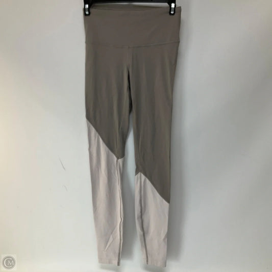 Athletic Leggings By Lululemon In Grey, Size: 4