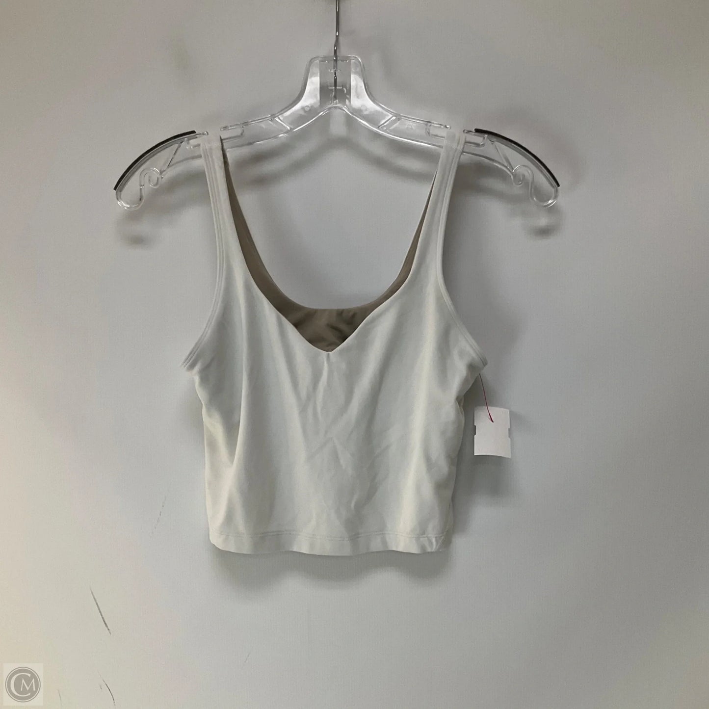 Athletic Bra By Lululemon In White, Size: 6