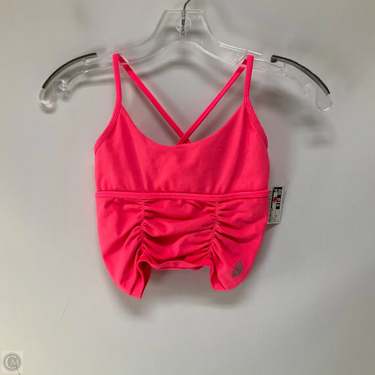 Athletic Bra By Free People In Pink, Size: Xs