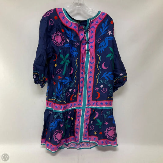 Dress Casual Midi By Johnny Was In Multi-colored, Size: M