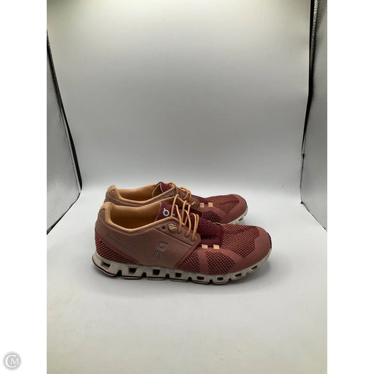 Shoes Athletic By On In Pink, Size: 7.5