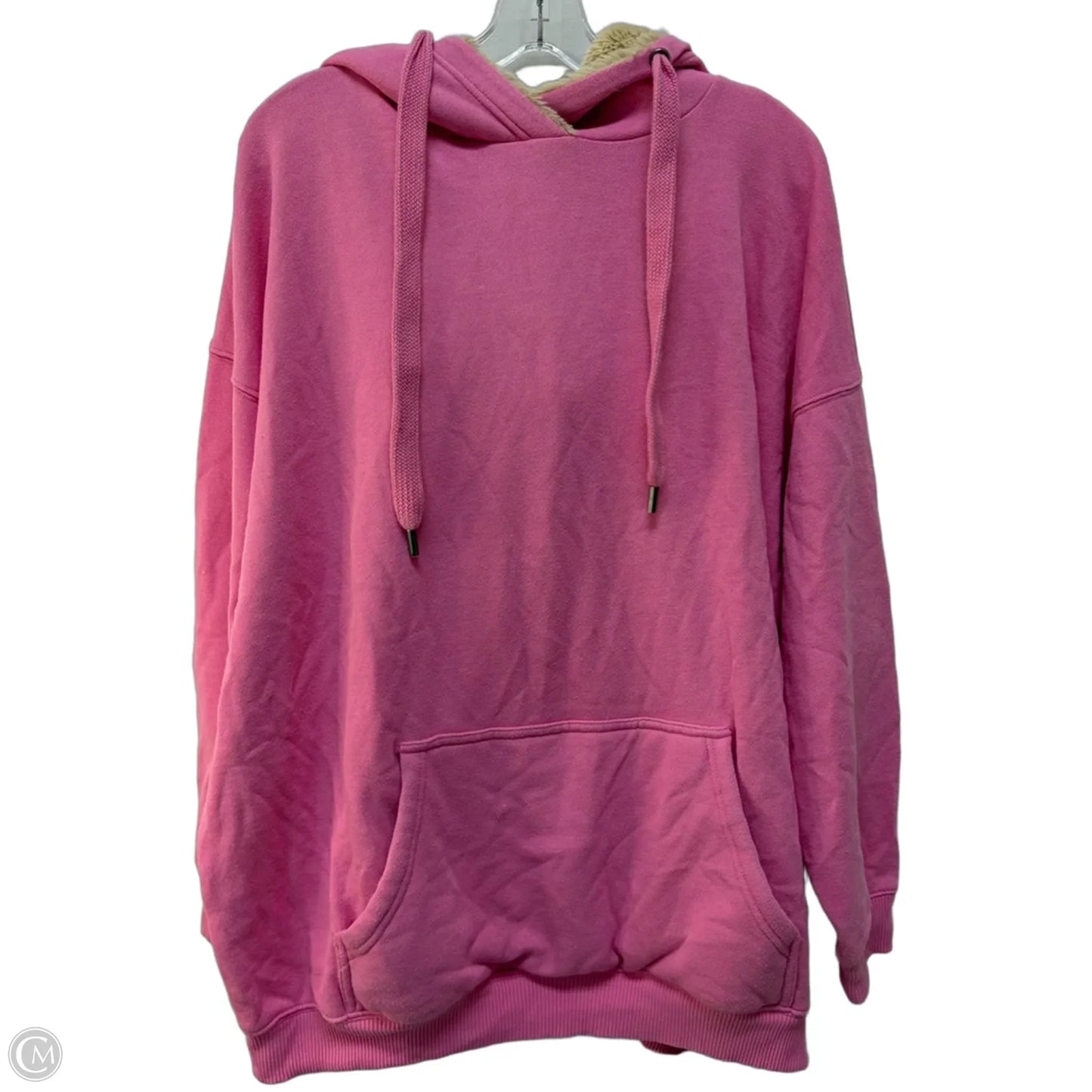 Sweatshirt Hoodie By Aerie In Pink, Size: L