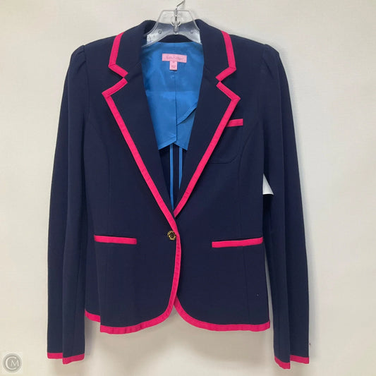 Blazer Designer By Lilly Pulitzer In Navy, Size: M