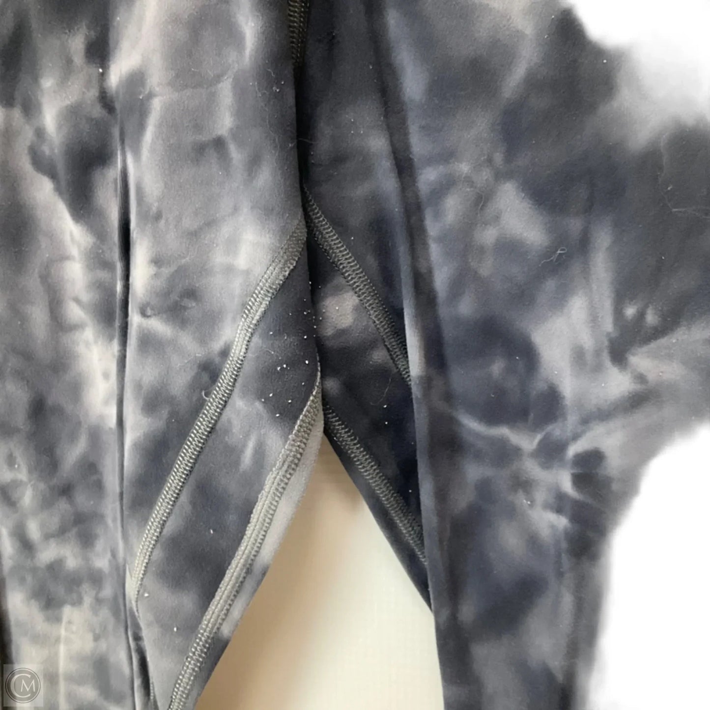 Athletic Leggings Capris By Lululemon In Tie Dye Print, Size: 4
