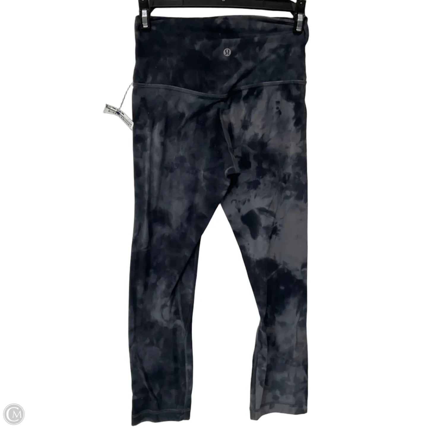 Athletic Leggings Capris By Lululemon In Tie Dye Print, Size: 4