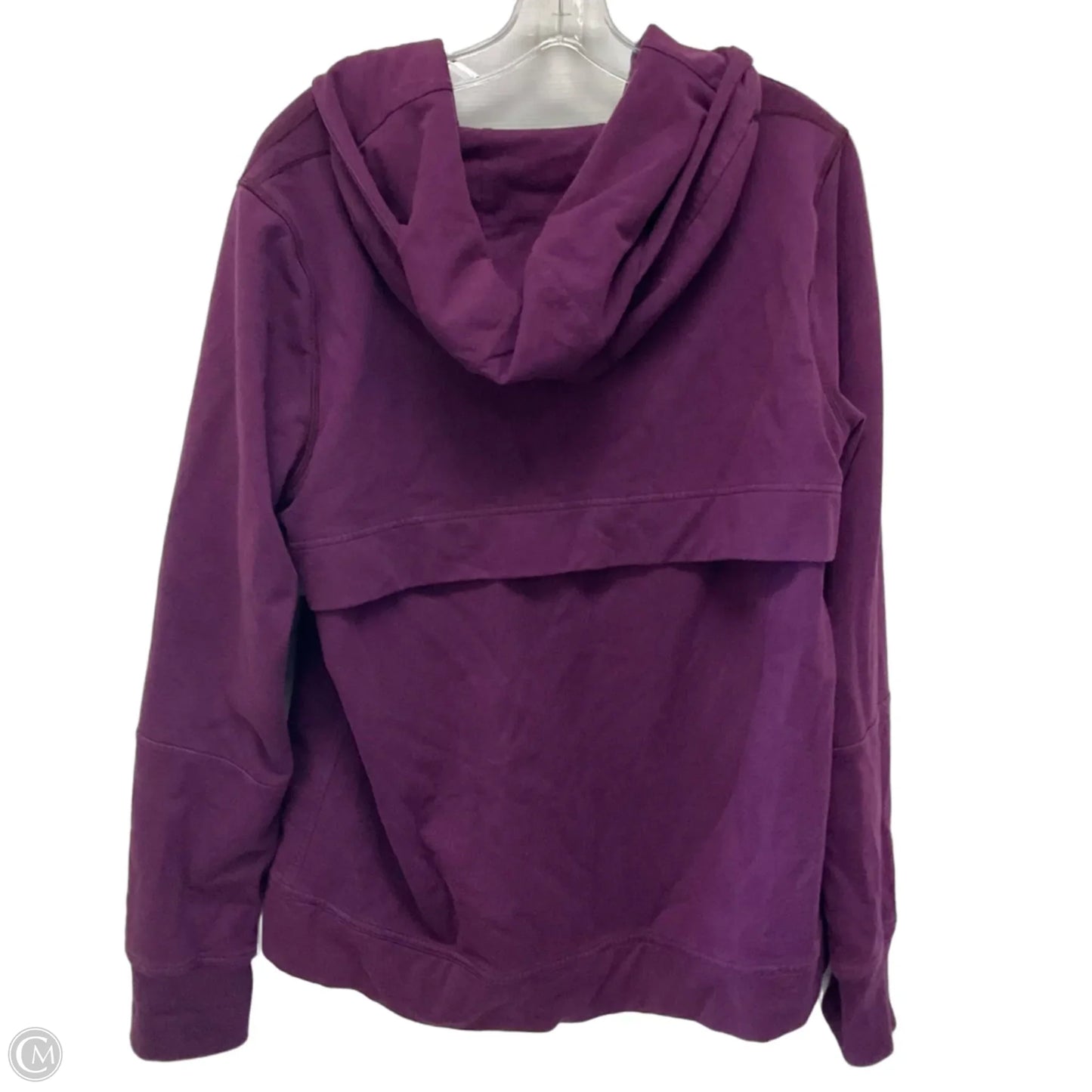 Athletic Jacket By Lululemon In Purple, Size: 12