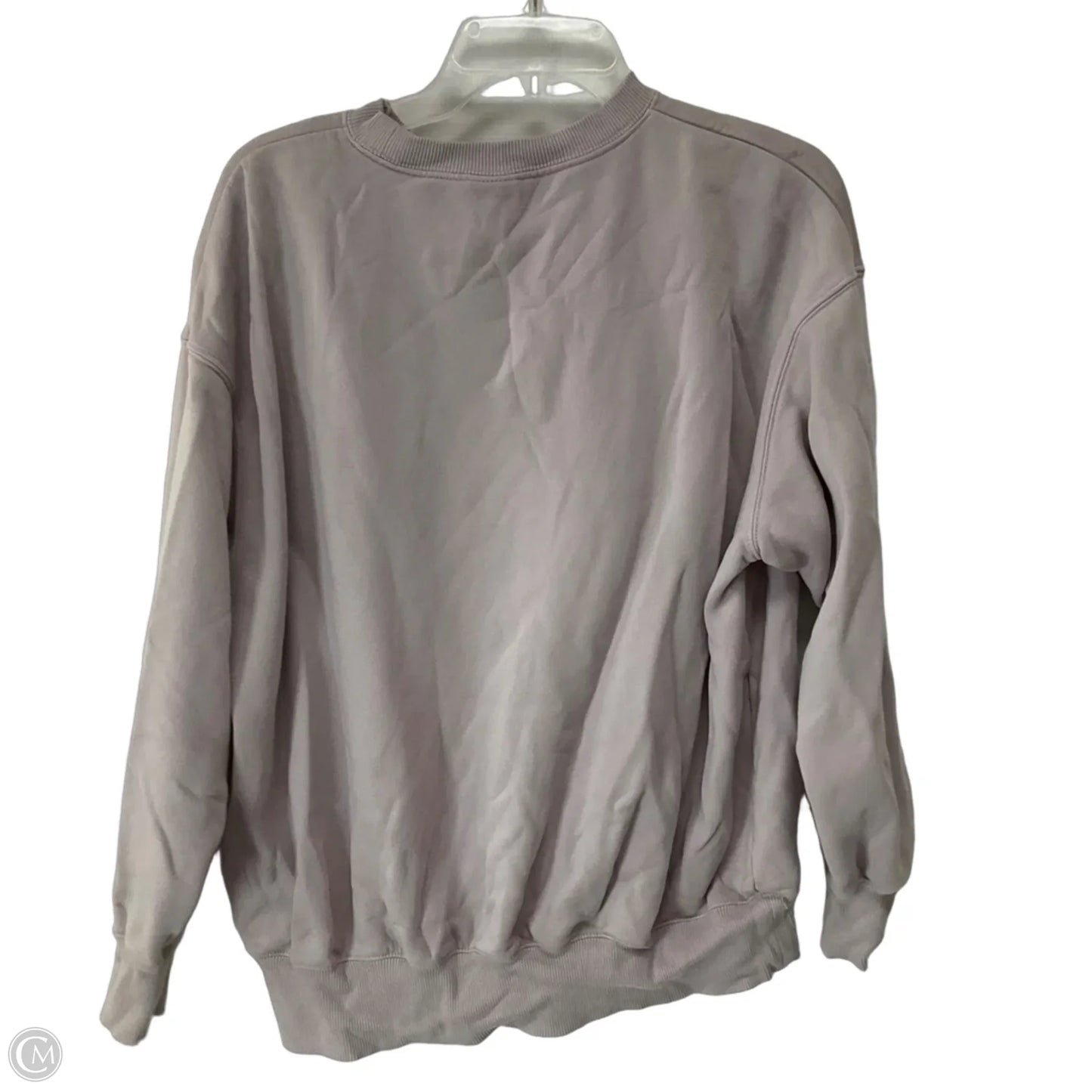 Sweatshirt Crewneck By Nike Apparel In Purple, Size: S