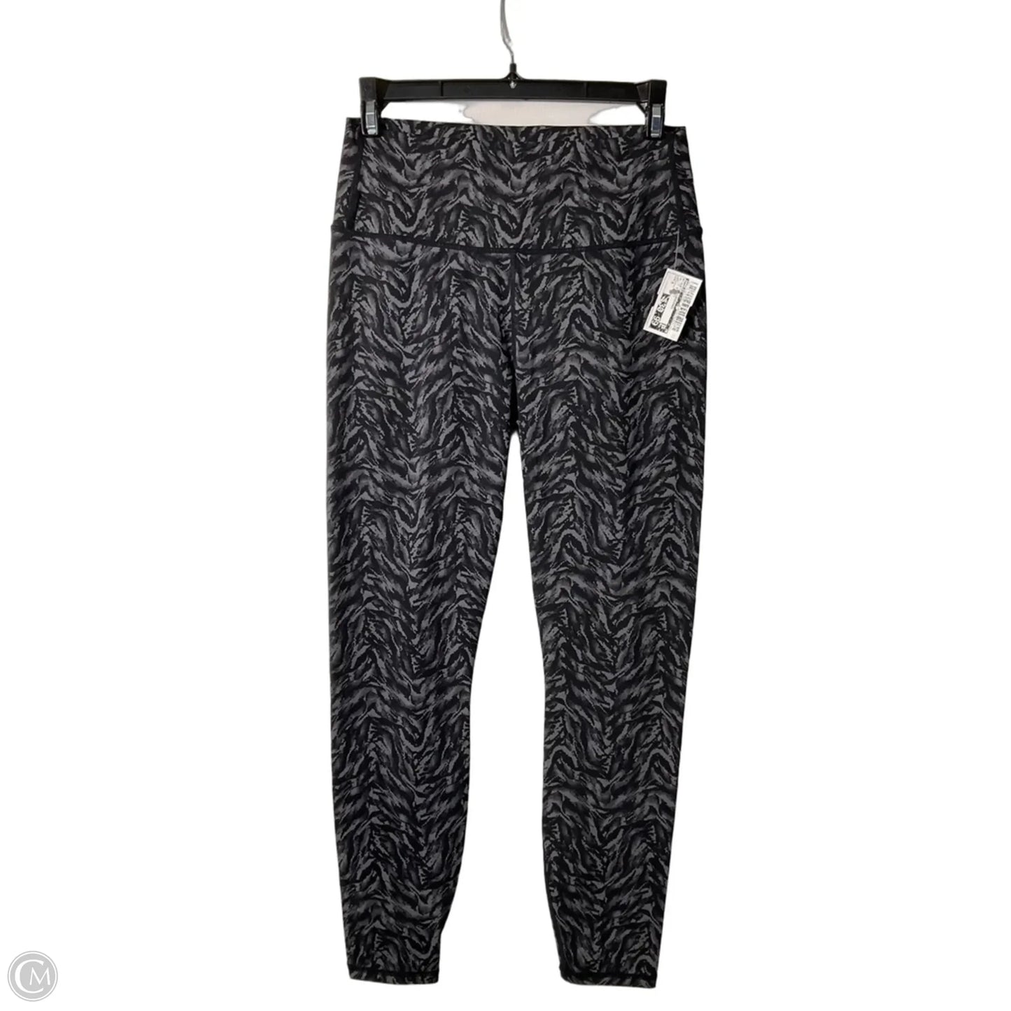 Athletic Leggings By Varley In Black & Grey, Size: M