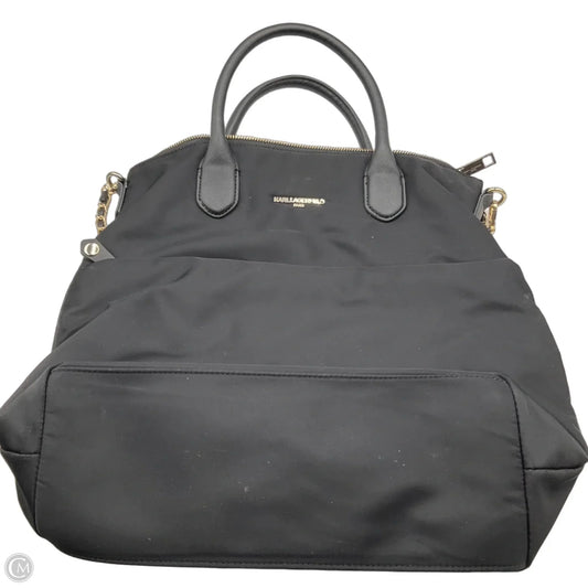 Handbag Designer By Karl Lagerfeld, Size: Large