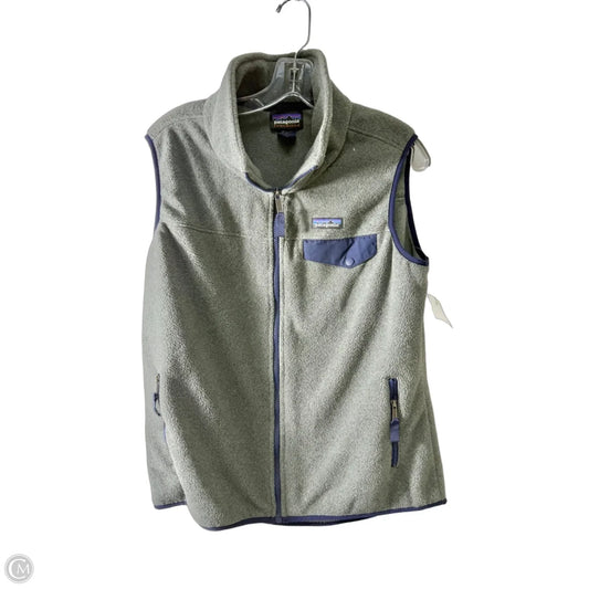 Vest Fleece By Patagonia In Grey, Size: L