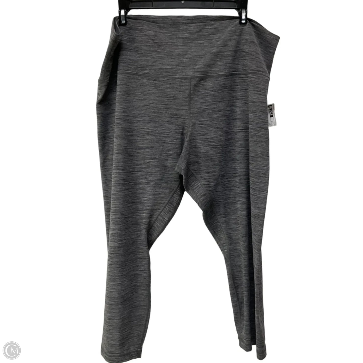 Athletic Leggings Capris By Lululemon In Grey, Size: 20