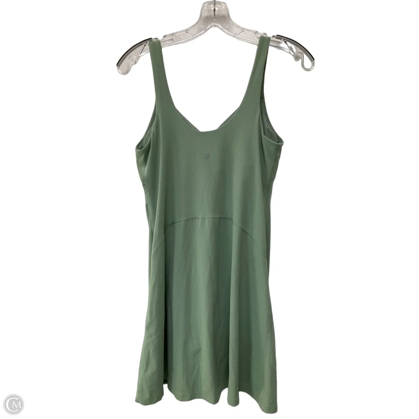 Athletic Dress By Lululemon In Green, Size: 8