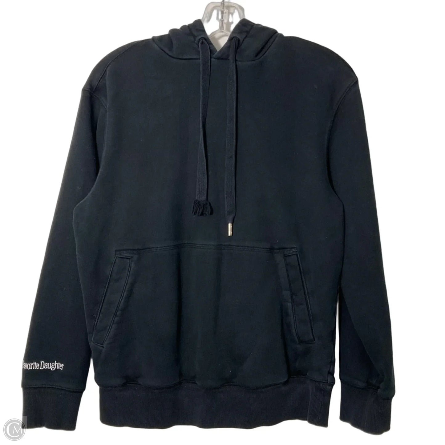 Sweatshirt Hoodie By Favorite Daughter In Black, Size: S