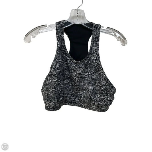 Athletic Bra By Lululemon In Black & White, Size: 10