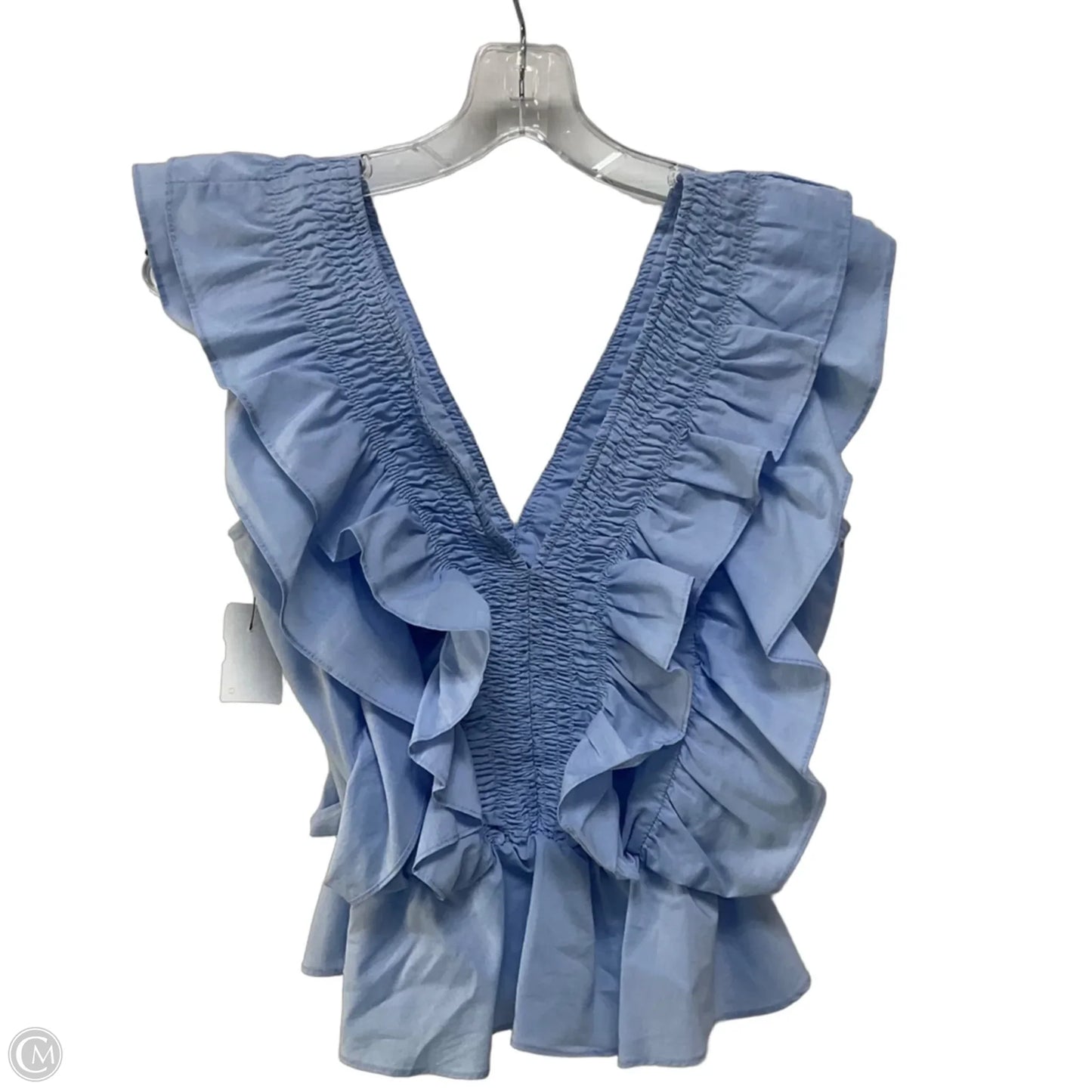 Top Sleeveless By Cmb In Blue, Size: Xs