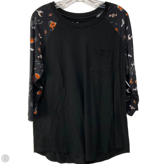 Top Long Sleeve By Disney In Multi-colored, Size: Xl