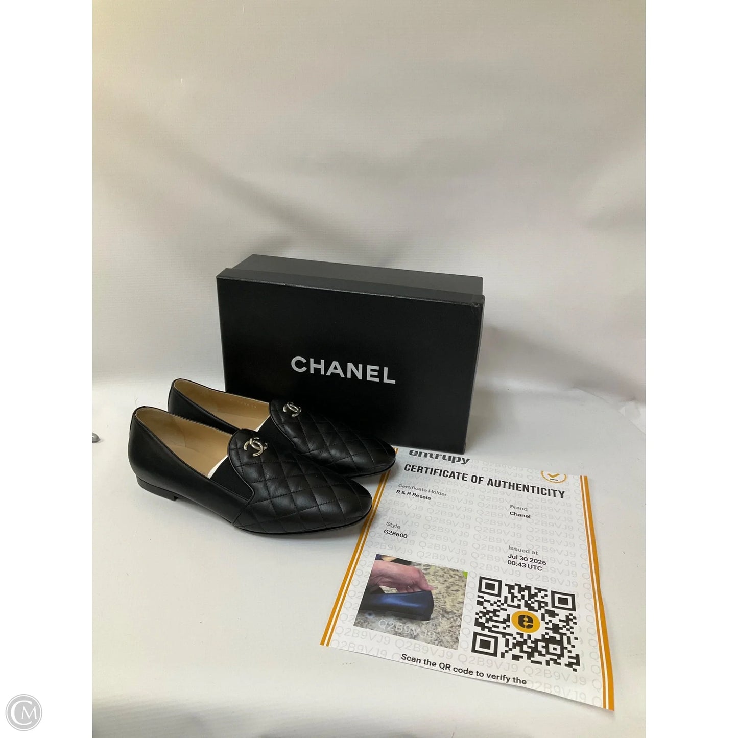 Shoes Luxury Designer By Chanel In Black, Size: 9.5