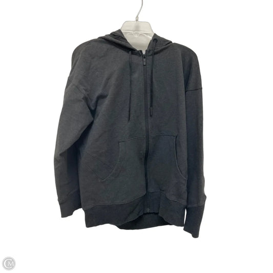 Athletic Jacket By Lululemon In Grey, Size: 8