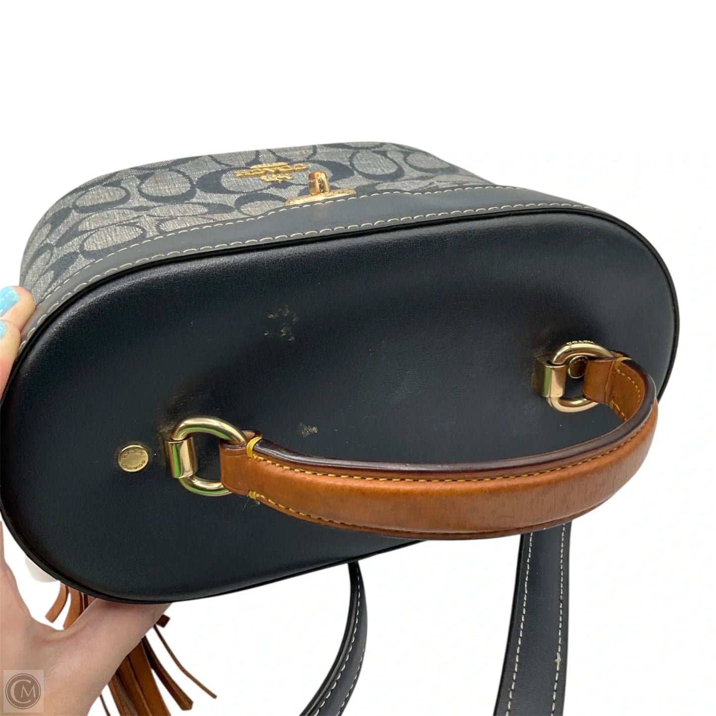 Crossbody Designer By Coach, Size: Small
