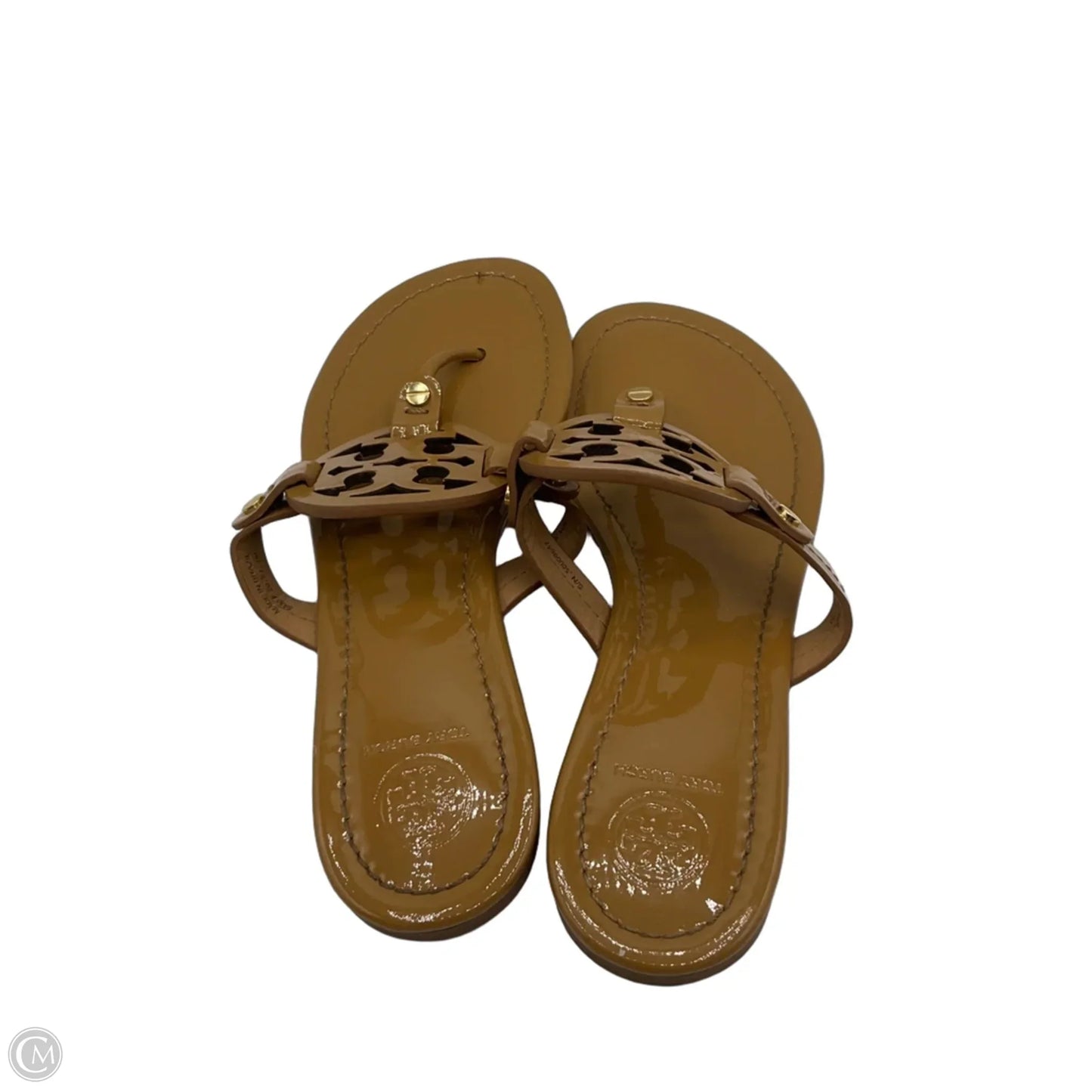 Sandals Designer By Tory Burch In Tan, Size: 7