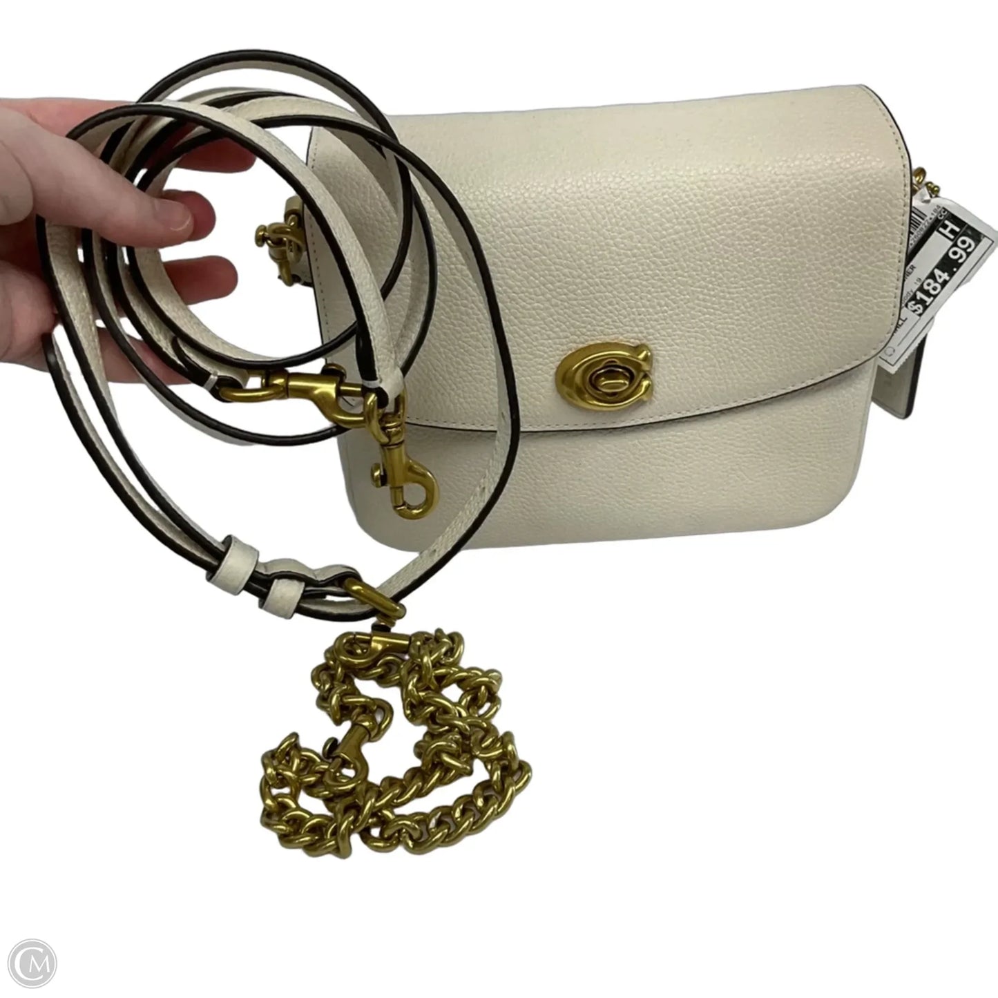 Crossbody Designer By Coach, Size: Small