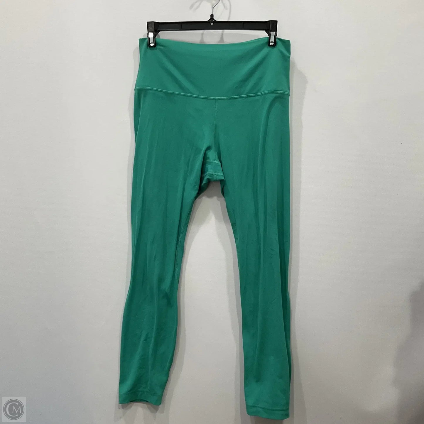 Athletic Leggings By Lululemon In Green, Size: 10