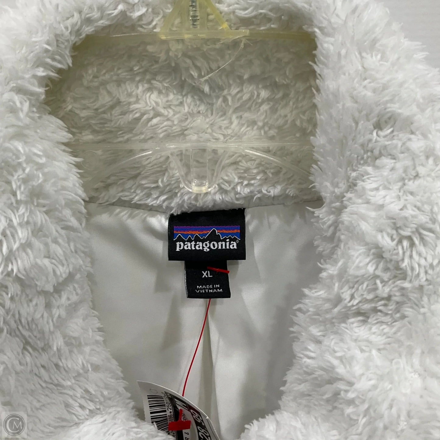 Vest Faux Fur & Sherpa By Patagonia In White, Size: Xl