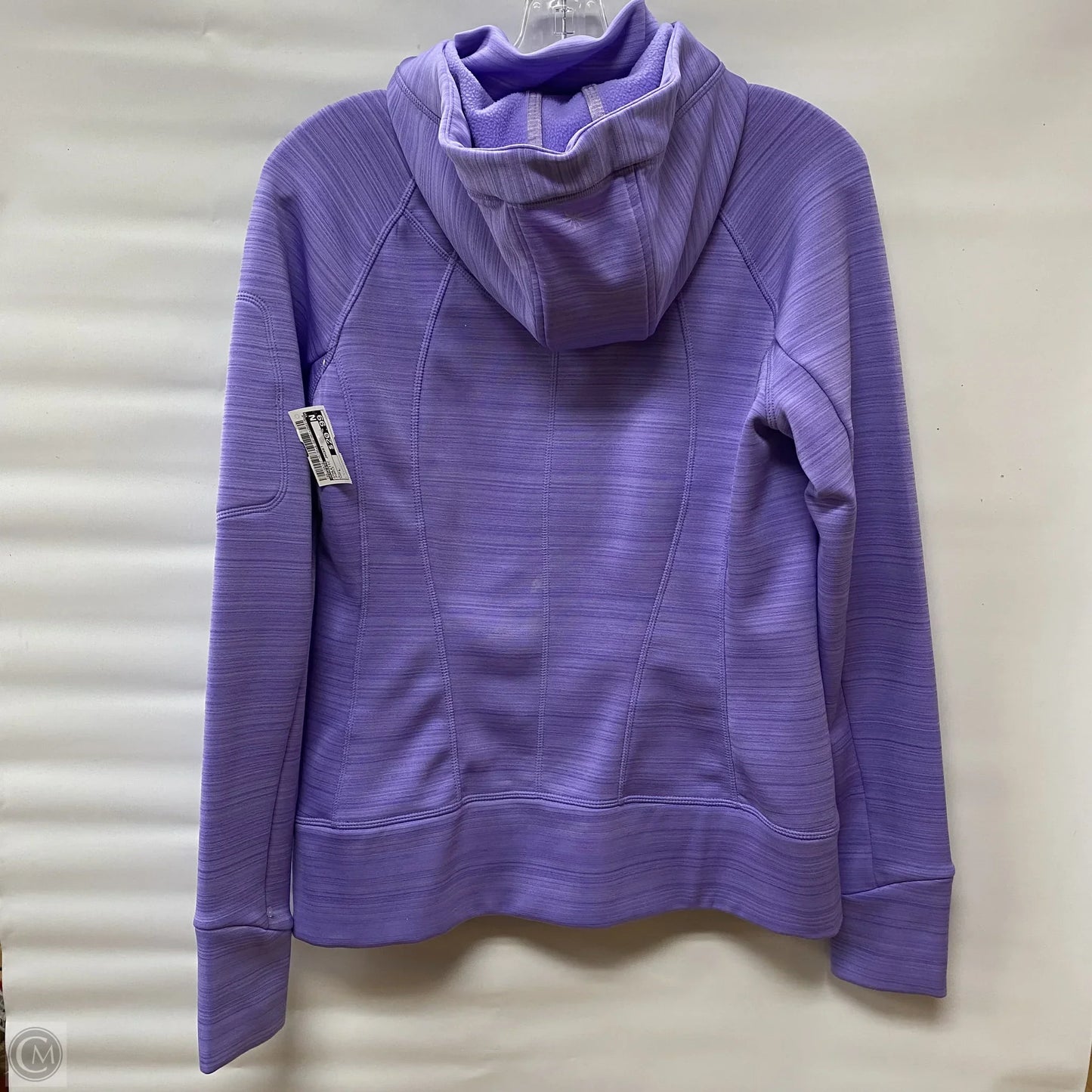 Athletic Jacket By Athleta In Purple, Size: L