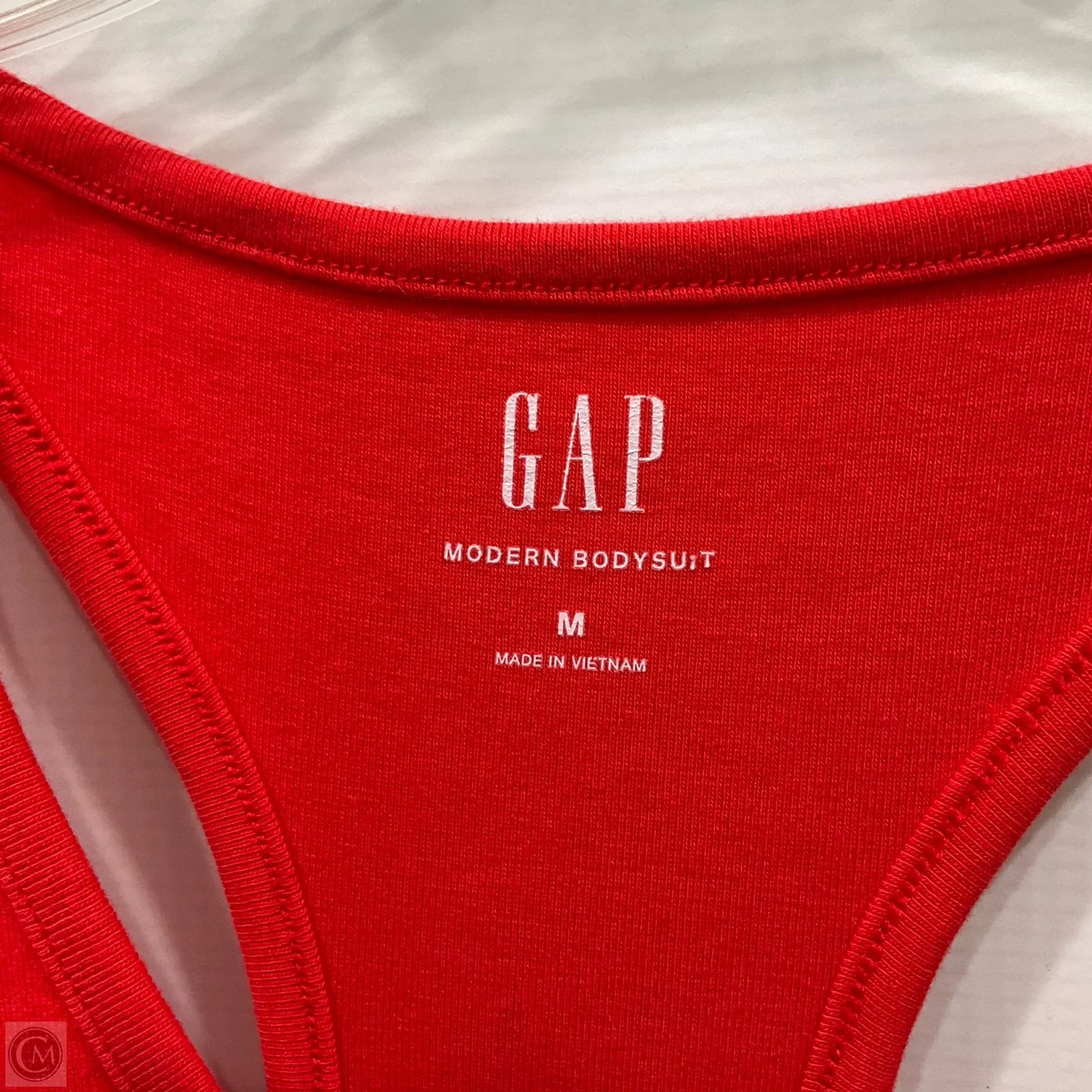 Bodysuit By Gap In Red, Size: M
