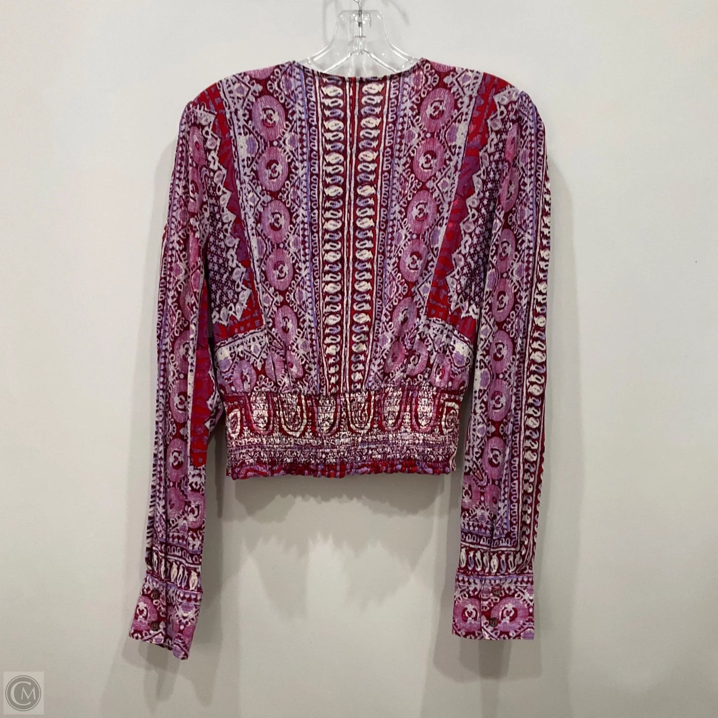 Top Long Sleeve By Free People In Multi-colored, Size: S