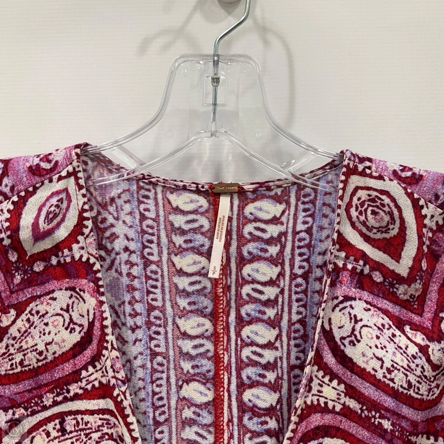 Top Long Sleeve By Free People In Multi-colored, Size: S