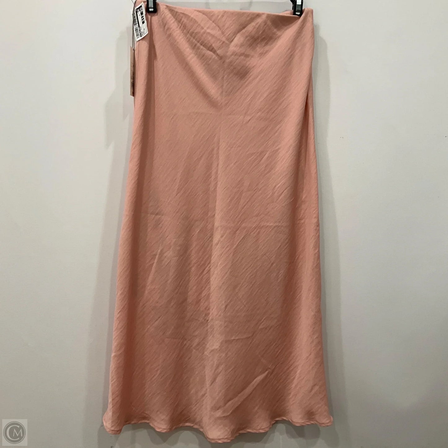 Skirt Midi By A New Day In Pink, Size: Xs