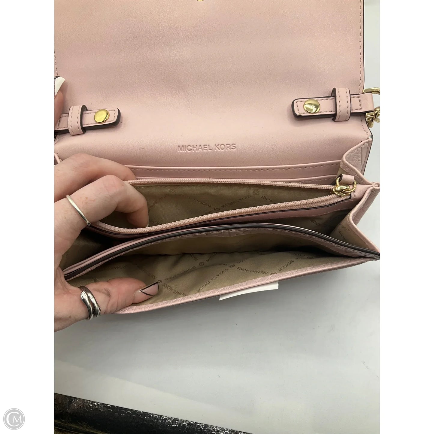 Crossbody Designer By Michael Kors, Size: Small