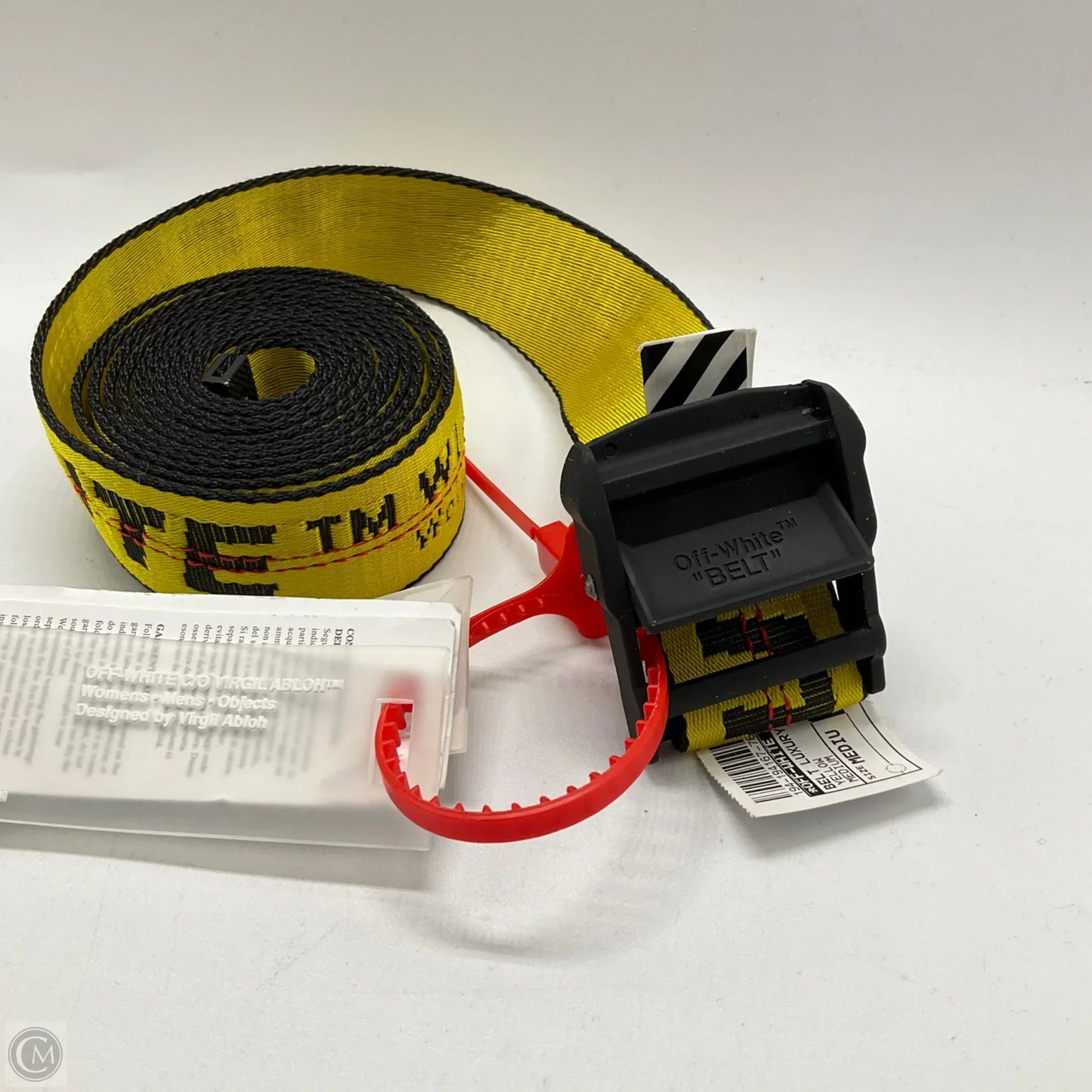 Belt Luxury Designer By Off-white, Size: Medium