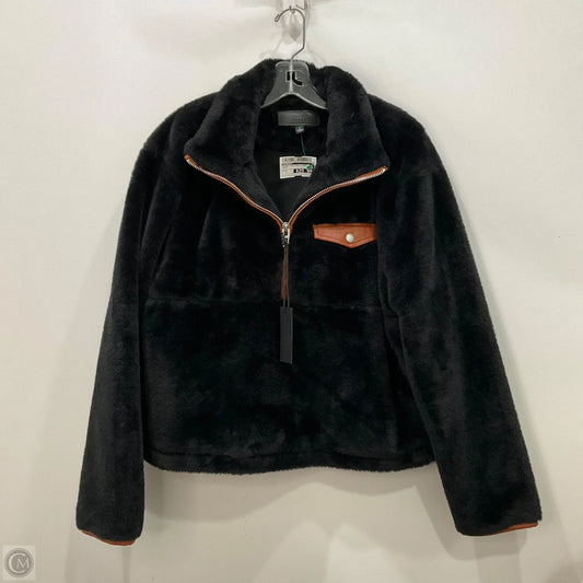 Jacket Faux Fur & Sherpa By Blanknyc In Black, Size: L