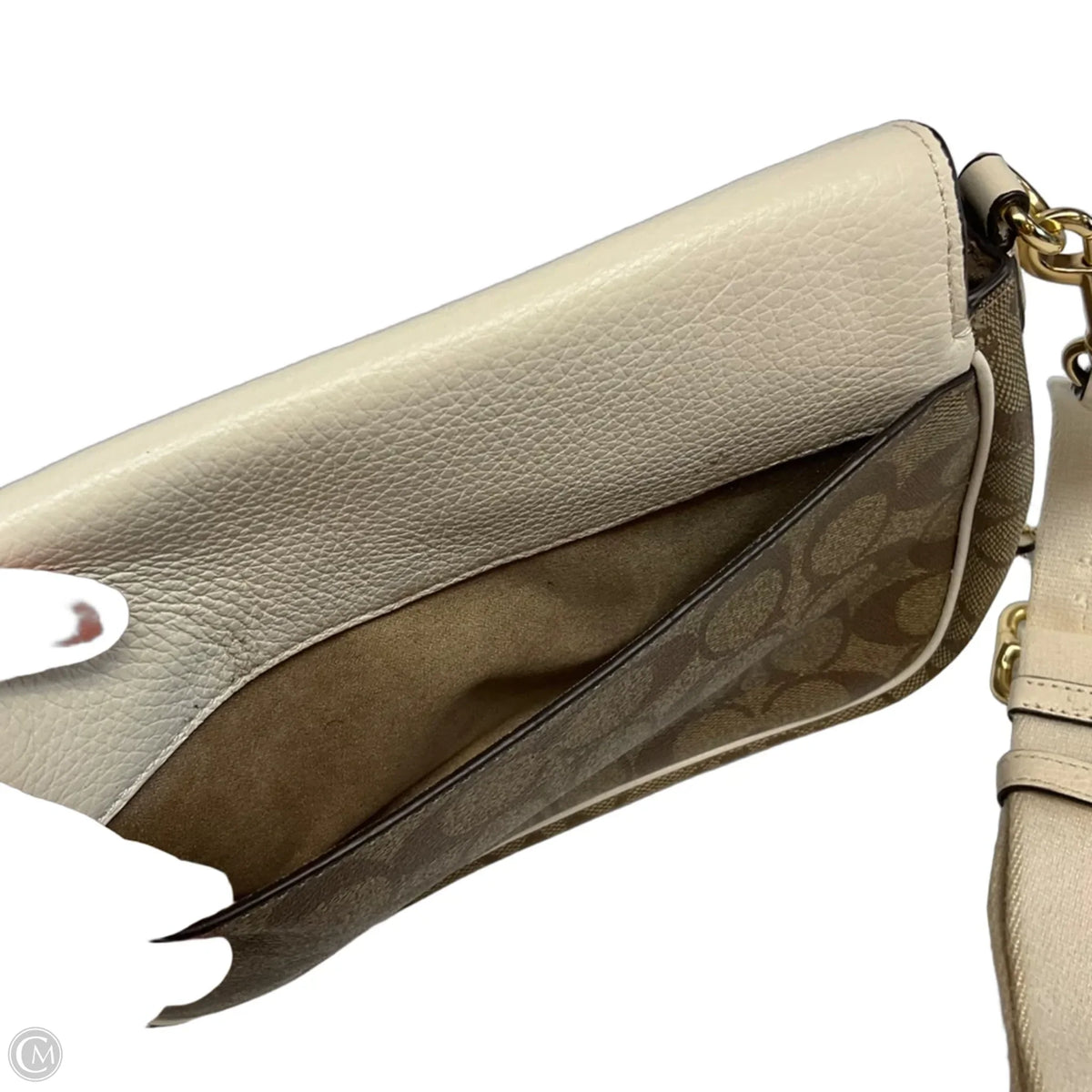 Crossbody Designer By Coach, Size: Medium
