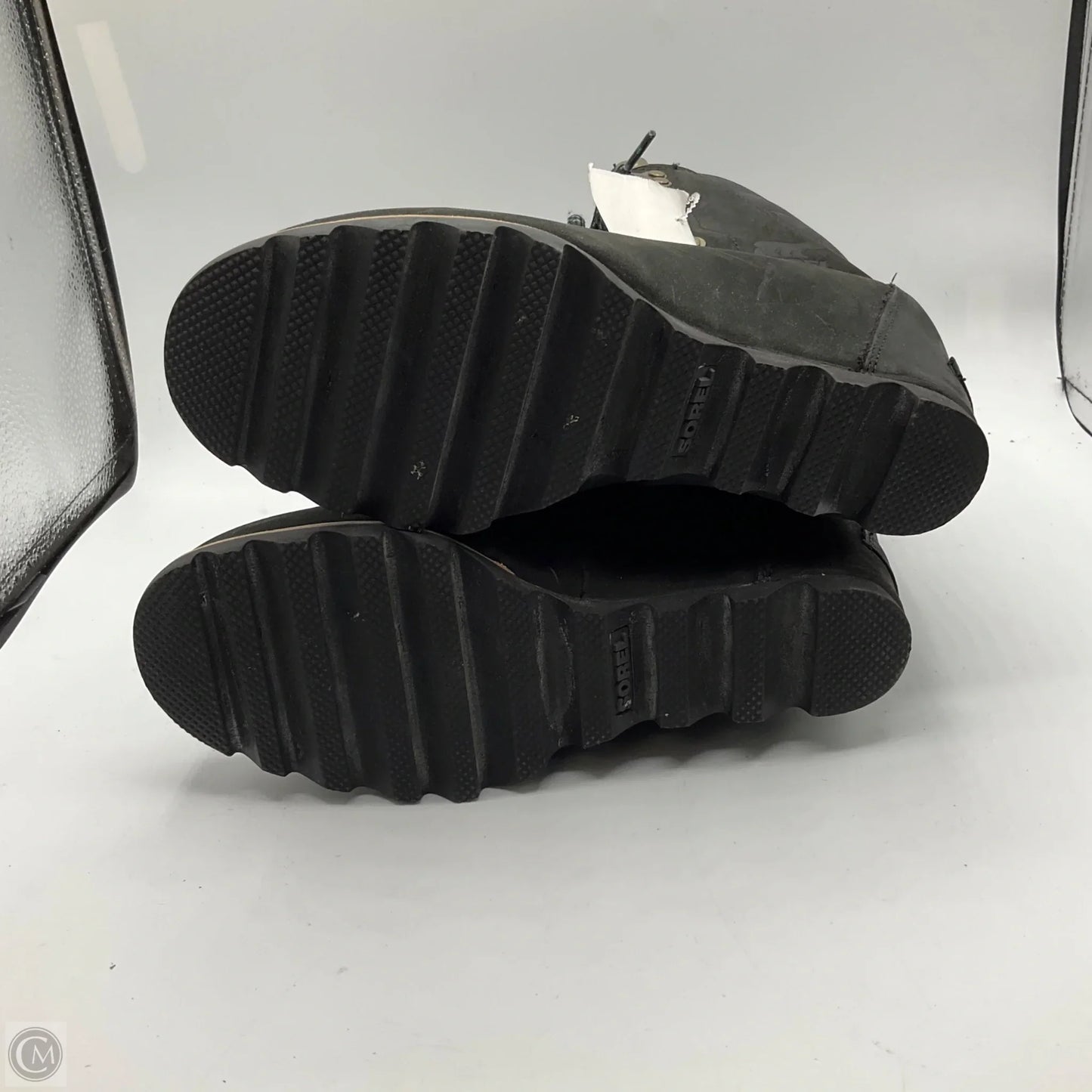 Boots Ankle Heels By Sorel In Black, Size: 7.5