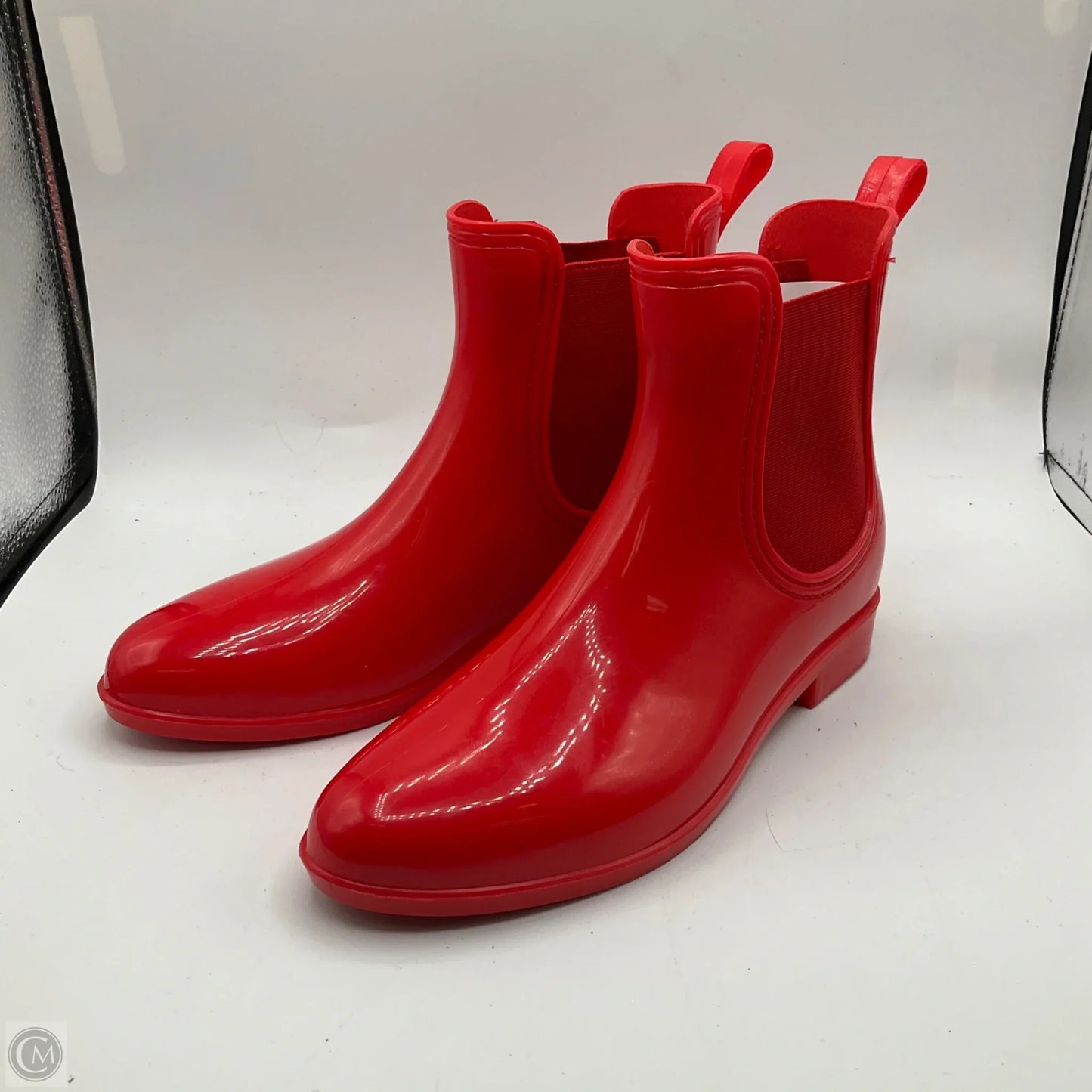 Boots Rain By Inc In Red, Size: 9