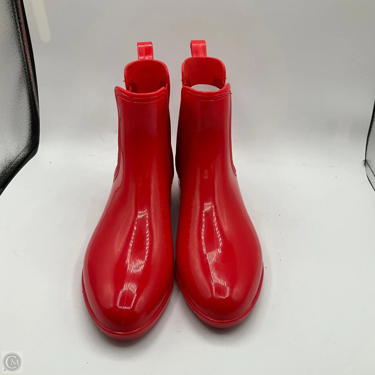 Boots Rain By Inc In Red, Size: 9